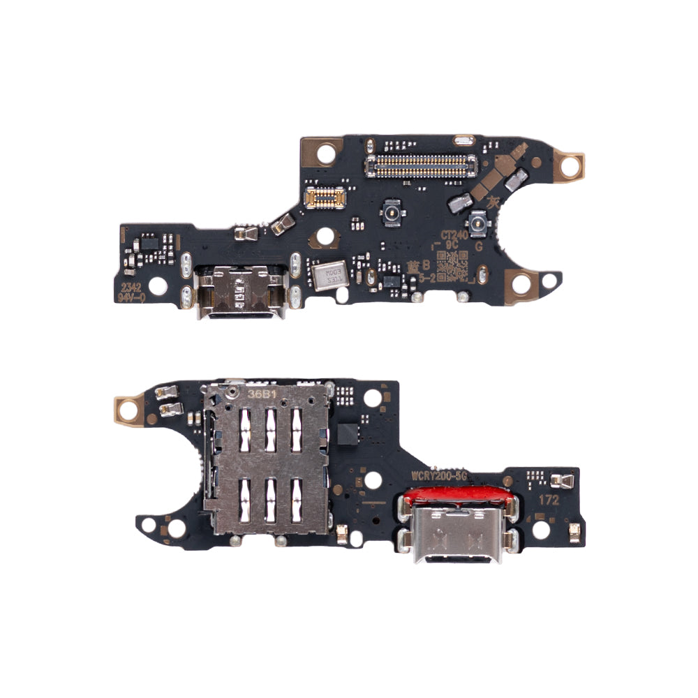 OEM Ladebuchse Ladeplatine Flex für Huawei P/Mate/Nova/Y/Honor Serie - Modell: Honor 200 - Ausführung: Ladeplatine – Bild 19