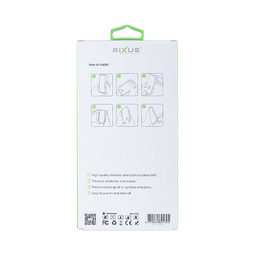 Rixus Anti-Burst Hülle für Samsung Galaxy S25 Transparent – Bild 4