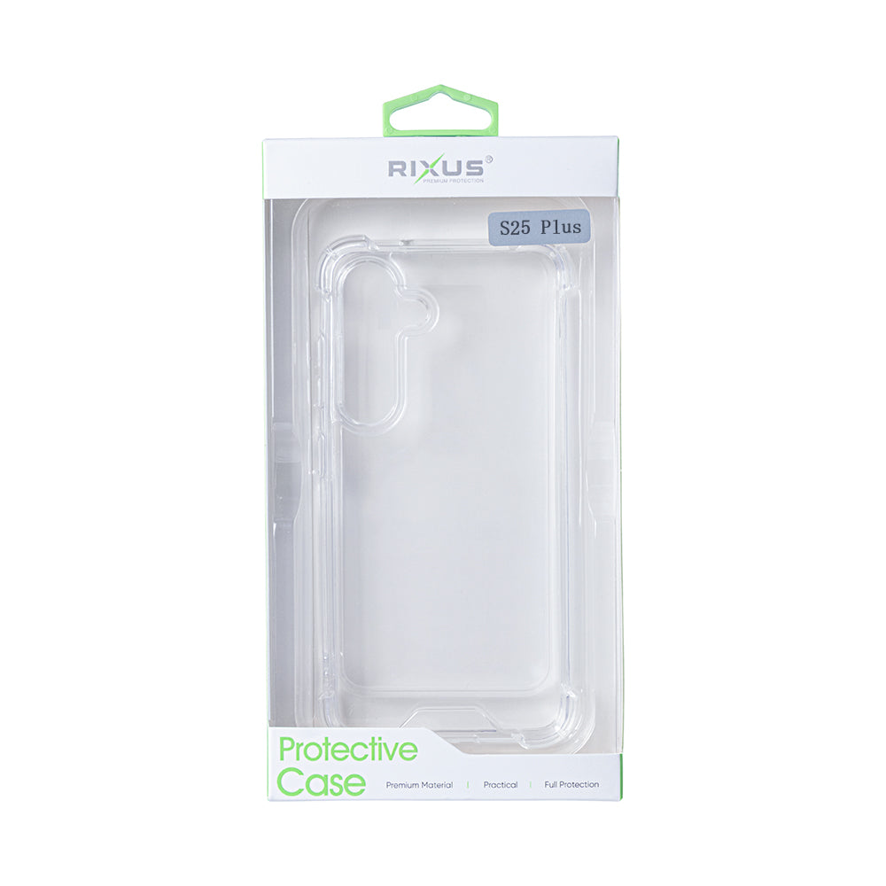 Rixus Anti-Burst Hülle für Samsung Galaxy S25 Plus Transparent – Bild 4