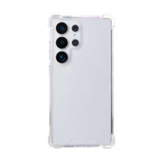 Rixus Anti-Burst Hülle für Samsung Galaxy S25 Ultra Transparent