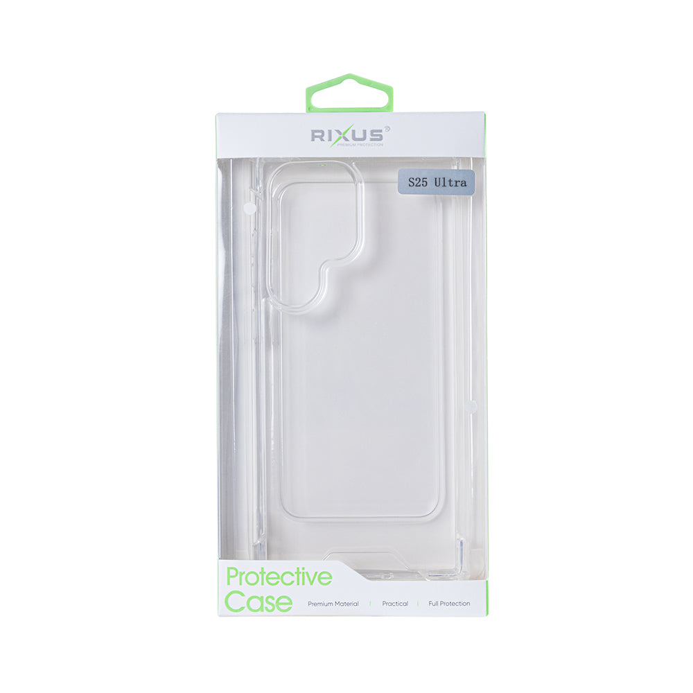 Rixus Anti-Burst Hülle für Samsung Galaxy S25 Ultra Transparent – Bild 4