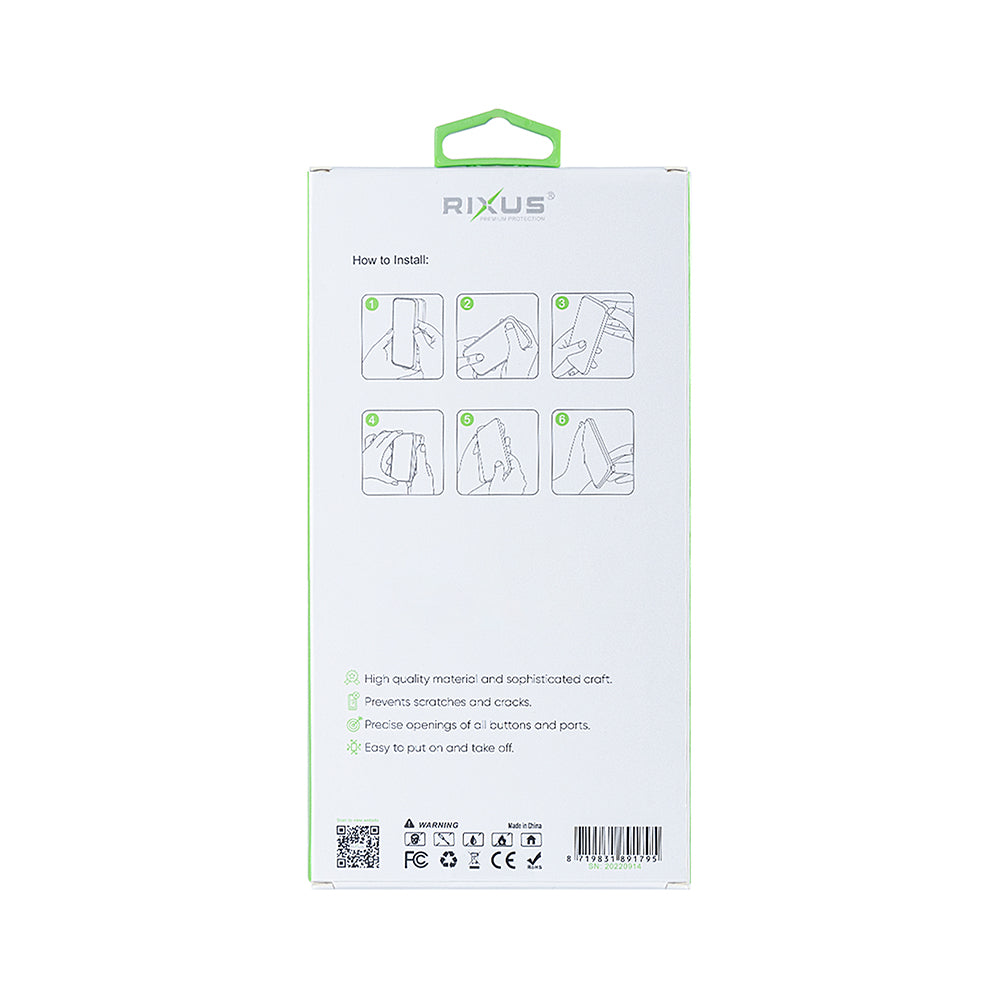 Rixus Anti-Burst Hülle für Samsung Galaxy S25 Ultra Transparent – Bild 5