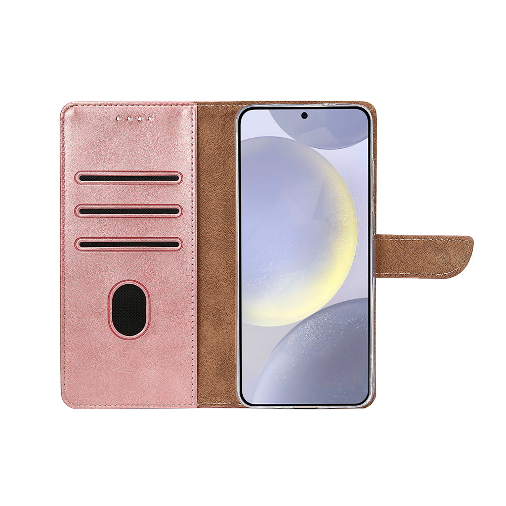 Rixus Buchhülle für Samsung Galaxy S25 Pink – Bild 5