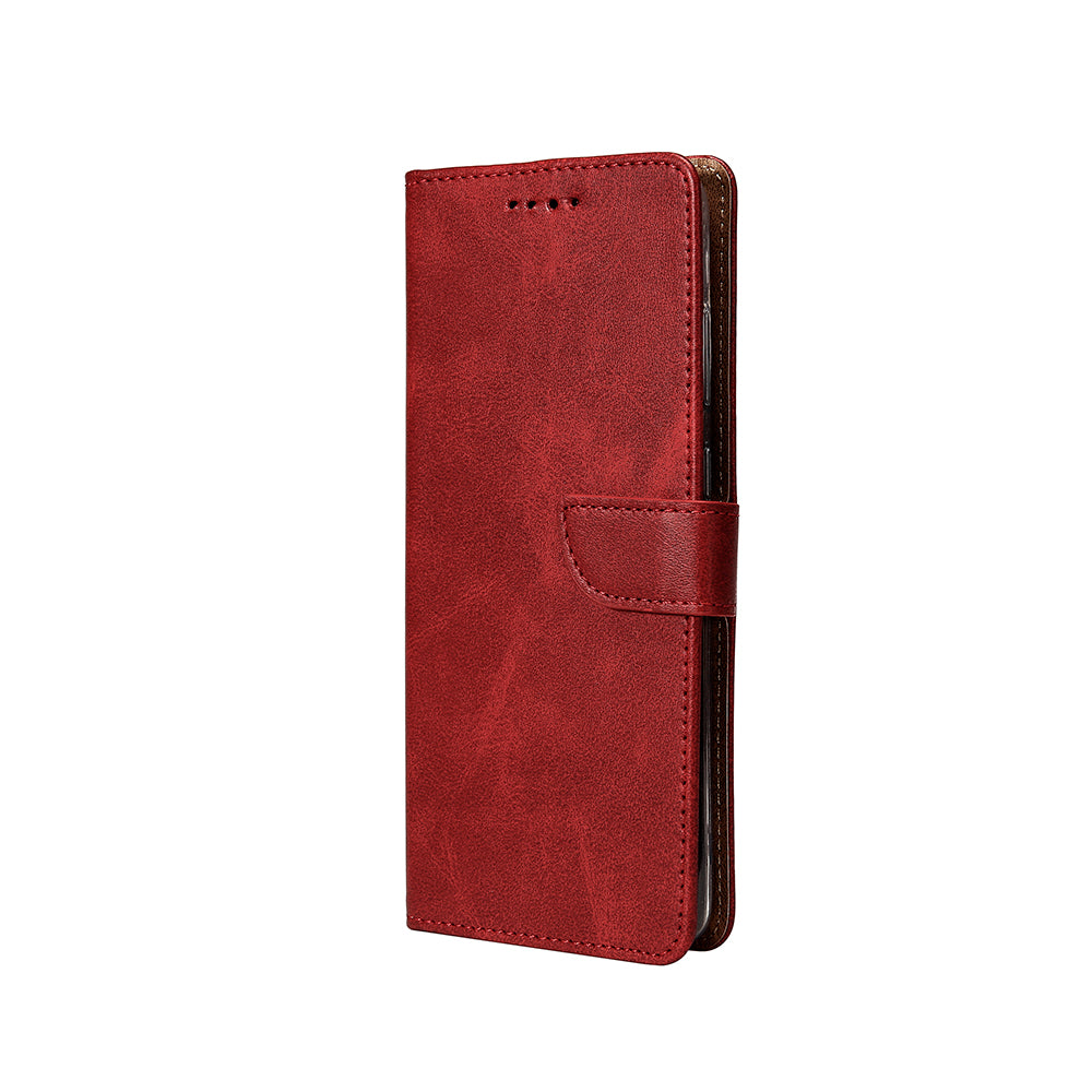 Rixus Buchhülle für Samsung Galaxy S25 Dark Red – Bild 4