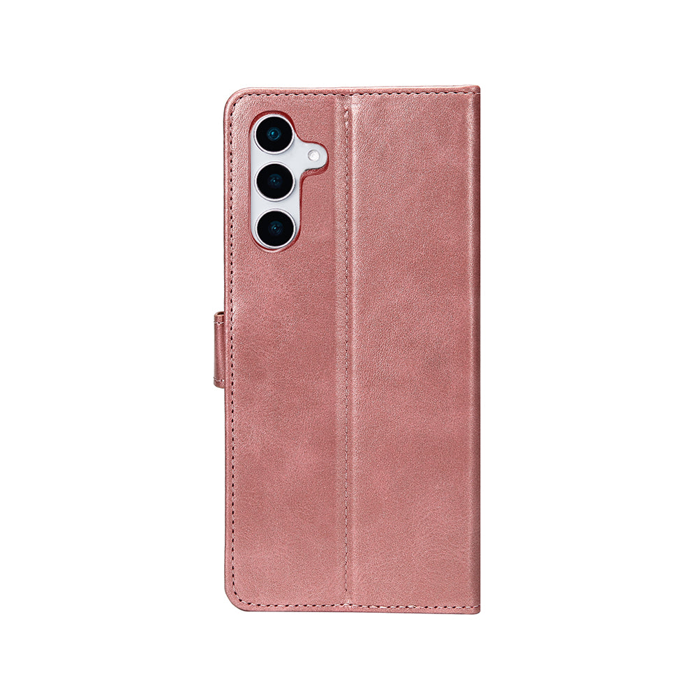 Rixus Buchhülle für Samsung Galaxy S25 Plus Pink – Bild 2