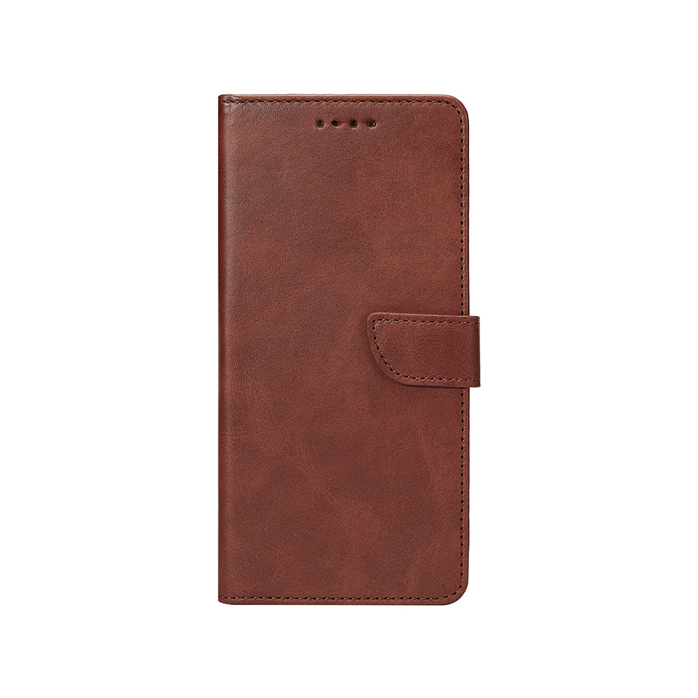 Rixus Buchhülle für Samsung Galaxy S25 Plus Brown