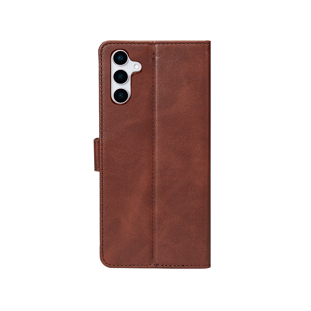 Rixus Buchhülle für Samsung Galaxy S25 Plus Brown – Bild 2
