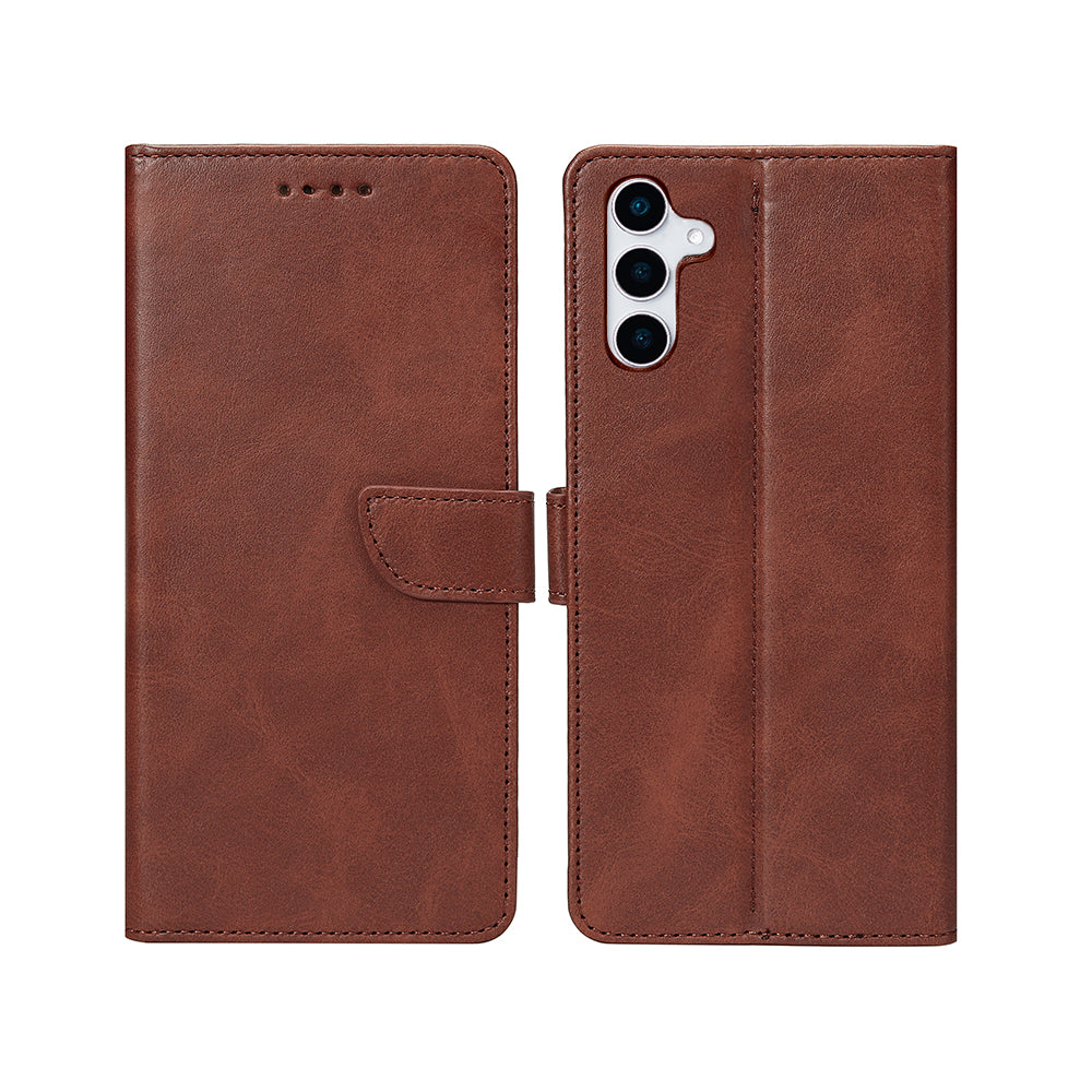 Rixus Buchhülle für Samsung Galaxy S25 Plus Brown – Bild 3