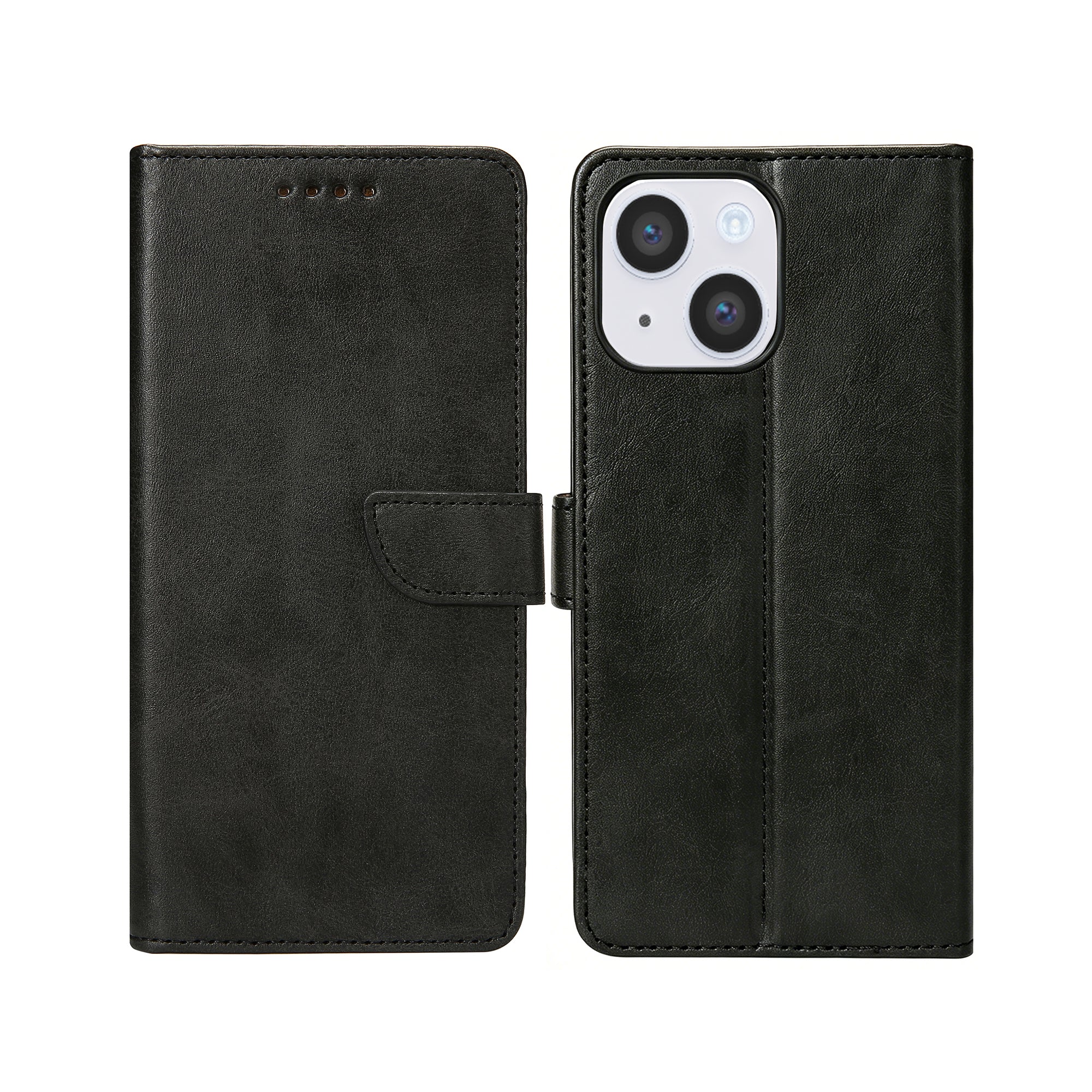 Rixus Buchhülle für Apple iPhone 14 Plus Black – Bild 3