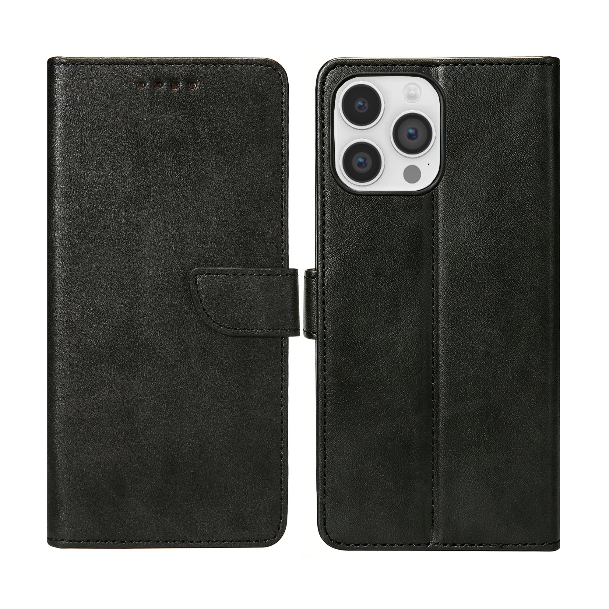 Rixus Buchhülle für Apple iPhone 14 Pro Max Black – Bild 3