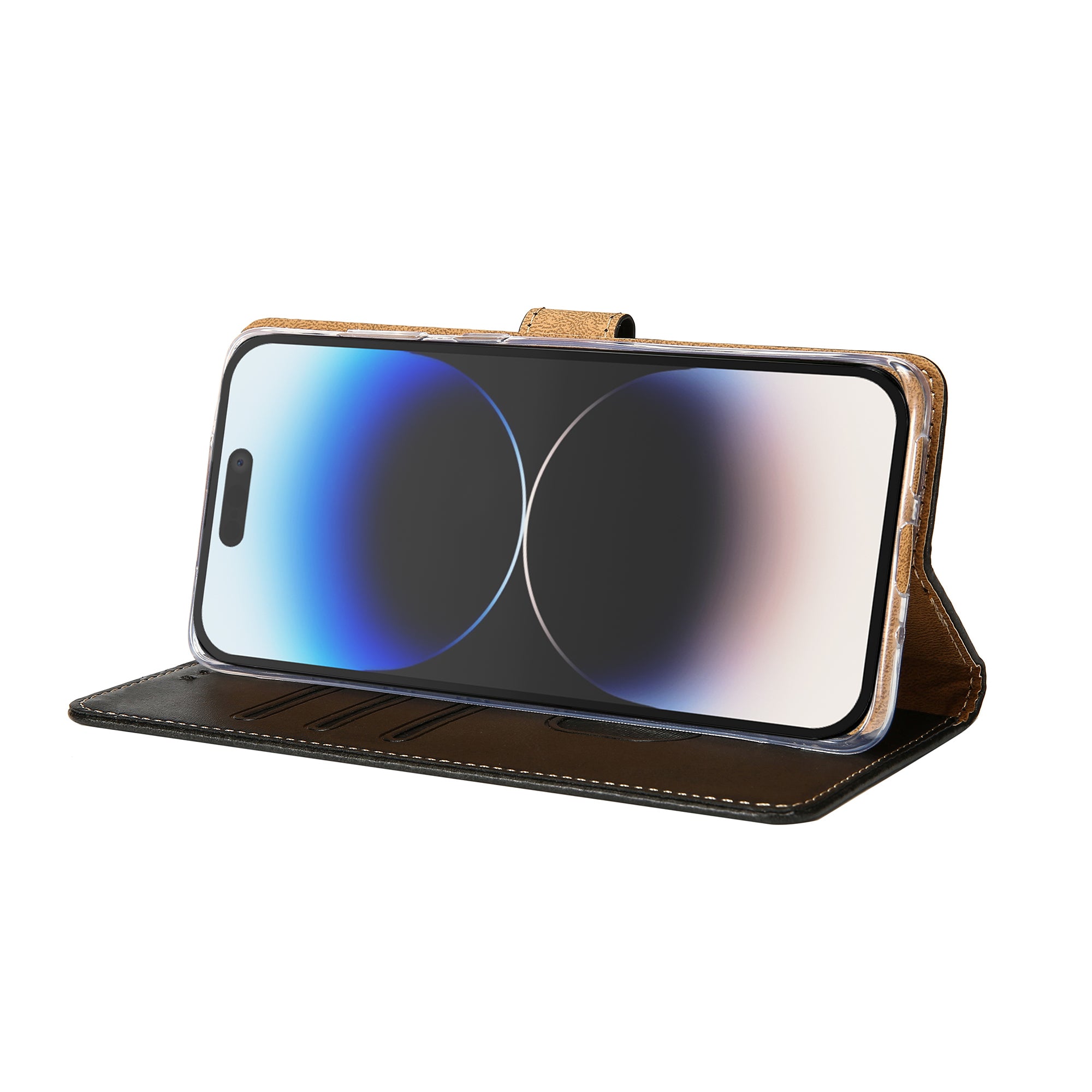 Rixus Buchhülle für Apple iPhone 14 Pro Max Black – Bild 6