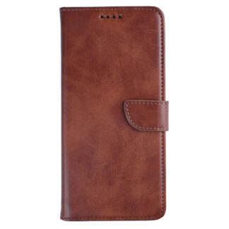 Rixus Buchhülle für Apple iPhone 14 Pro Max Brown