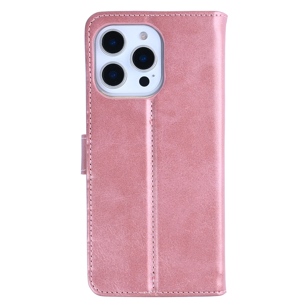 Rixus Buchhülle für Apple iPhone 14 Pro Max Pink – Bild 2