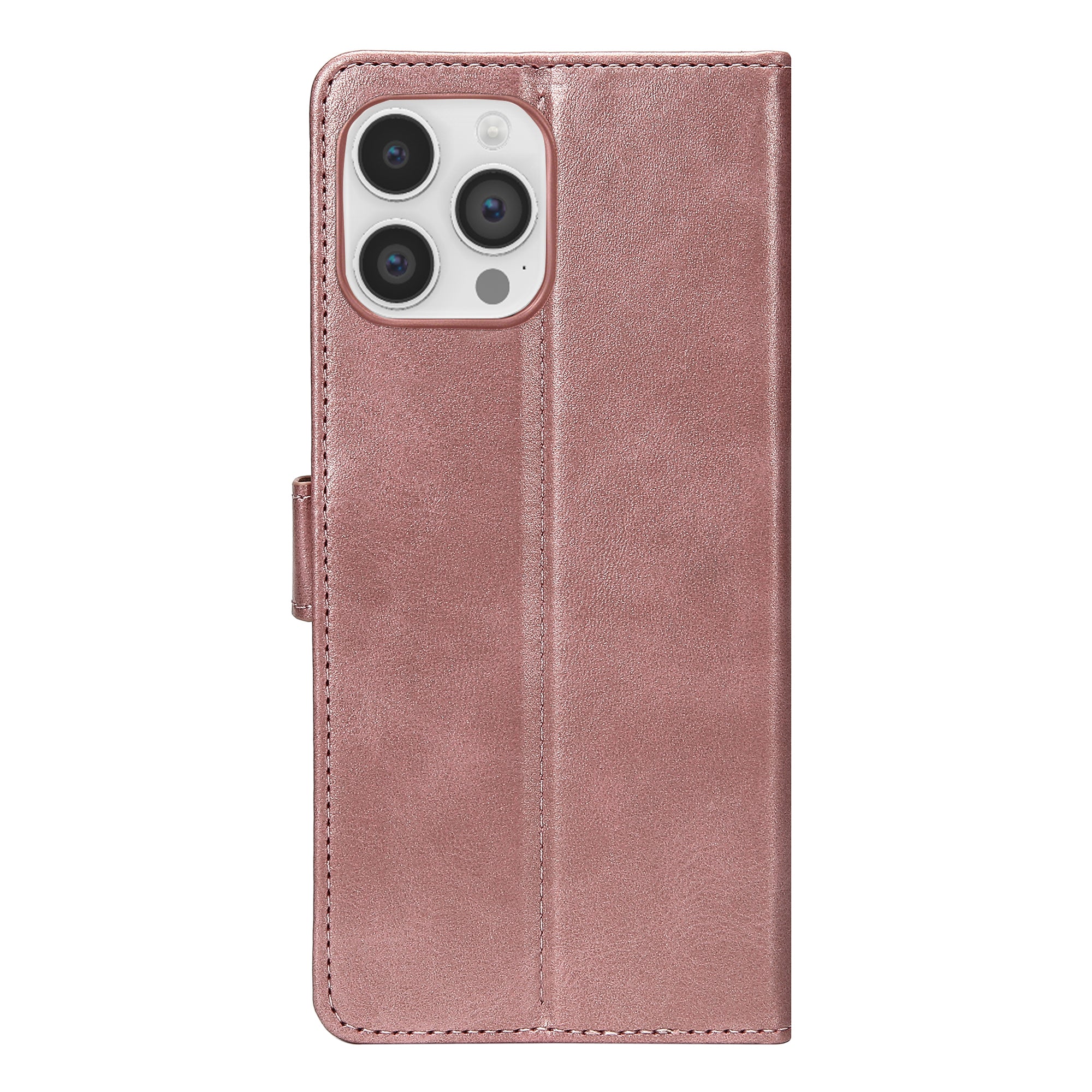 Rixus Buchhülle für Apple iPhone 14 Pro Pink – Bild 2