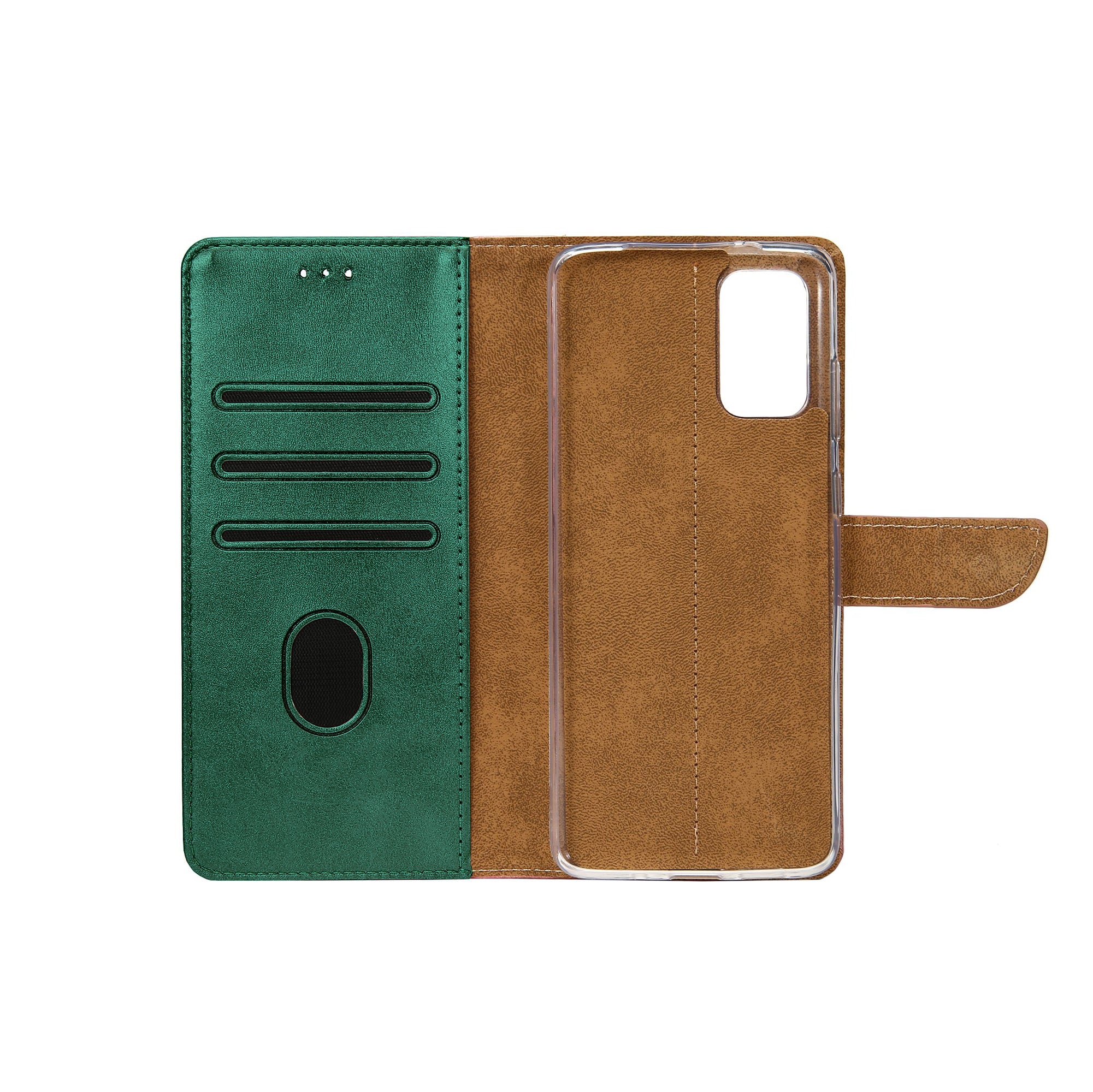 Rixus Buchhülle für Samsung Galaxy A03s Dark Green – Bild 3
