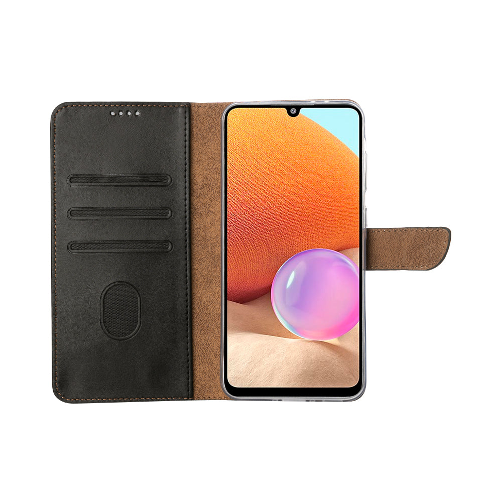 Rixus Buchhülle für Samsung Galaxy A32 5G Black – Bild 5