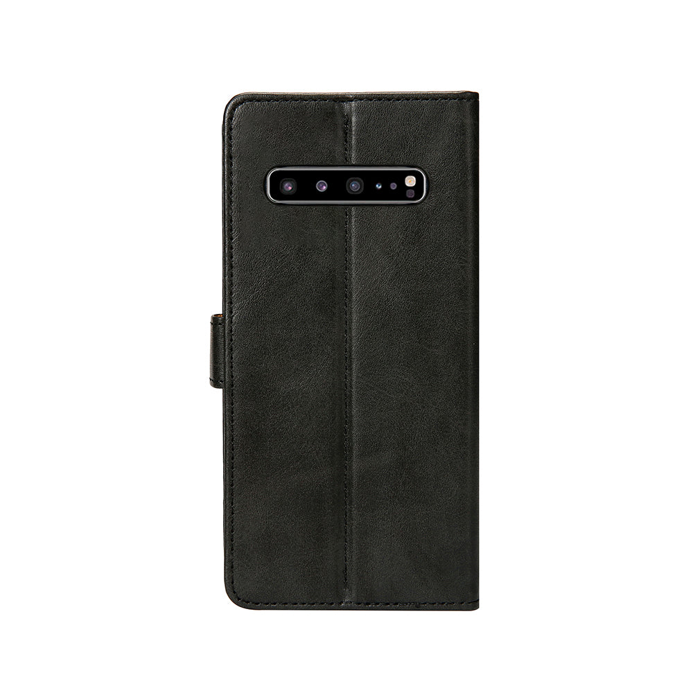 Rixus Buchhülle für Samsung Galaxy S10 Plus Black – Bild 2