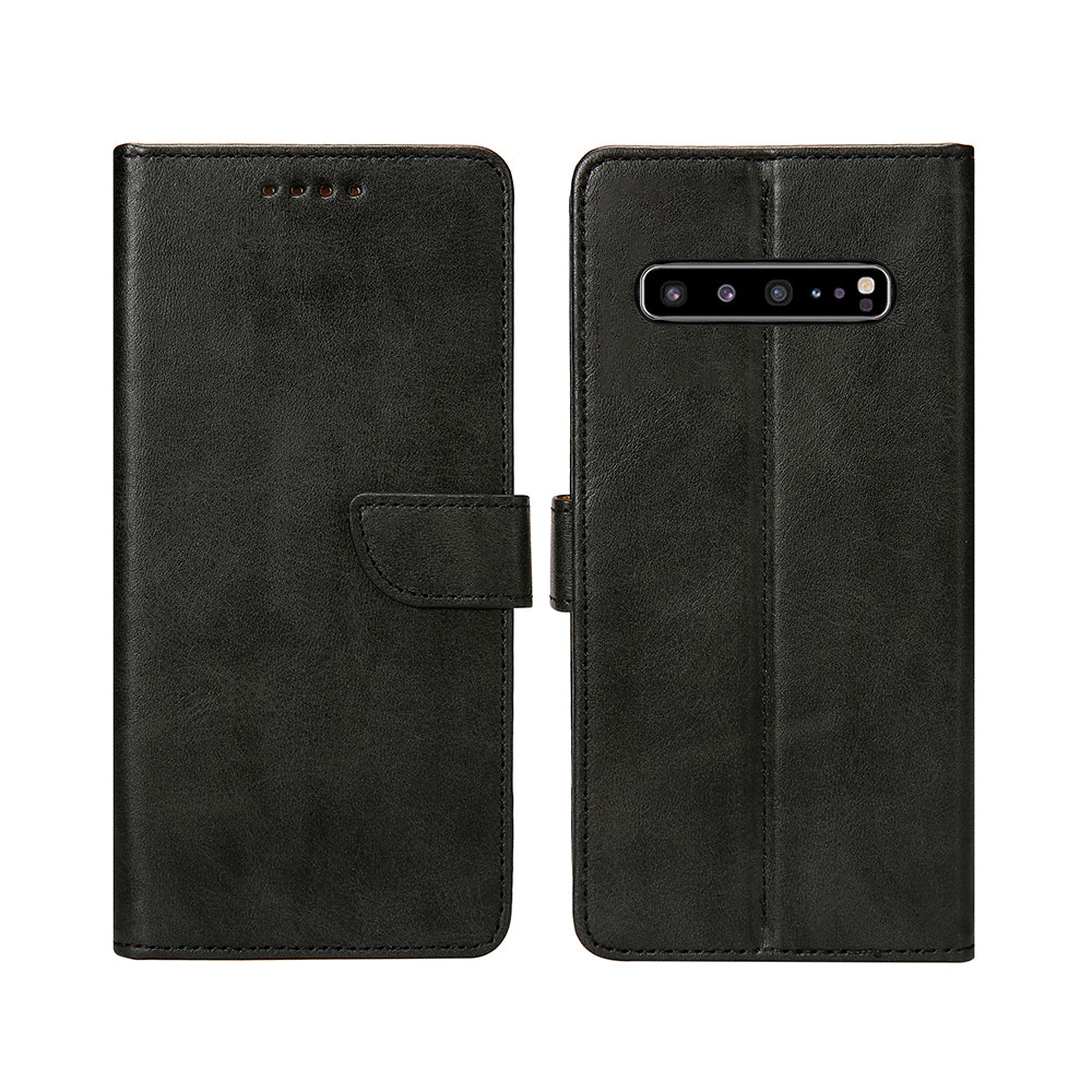 Rixus Buchhülle für Samsung Galaxy S10 Plus Black – Bild 3