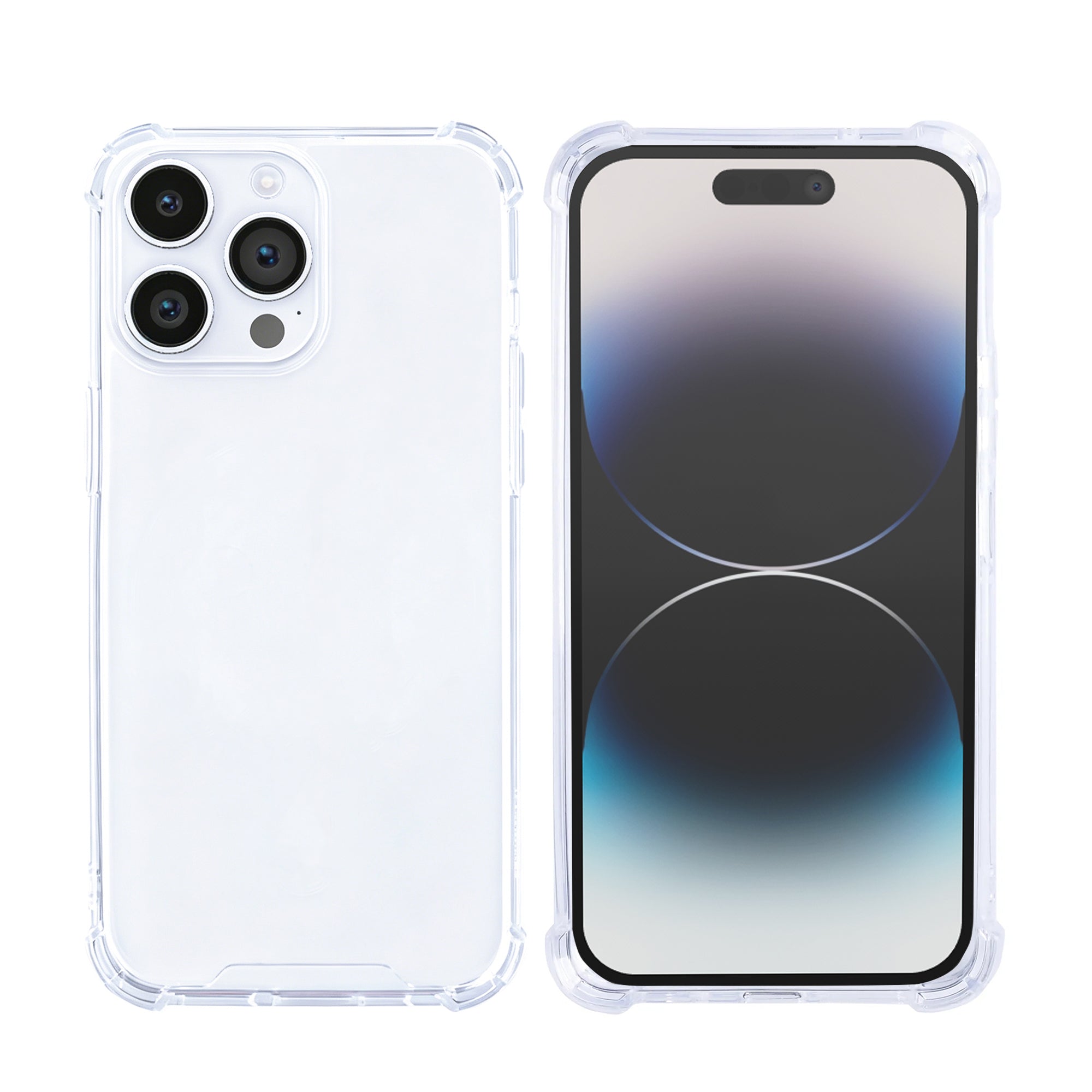 Rixus Anti-Burst Hülle für Apple iPhone 14 Pro Transparent – Bild 3