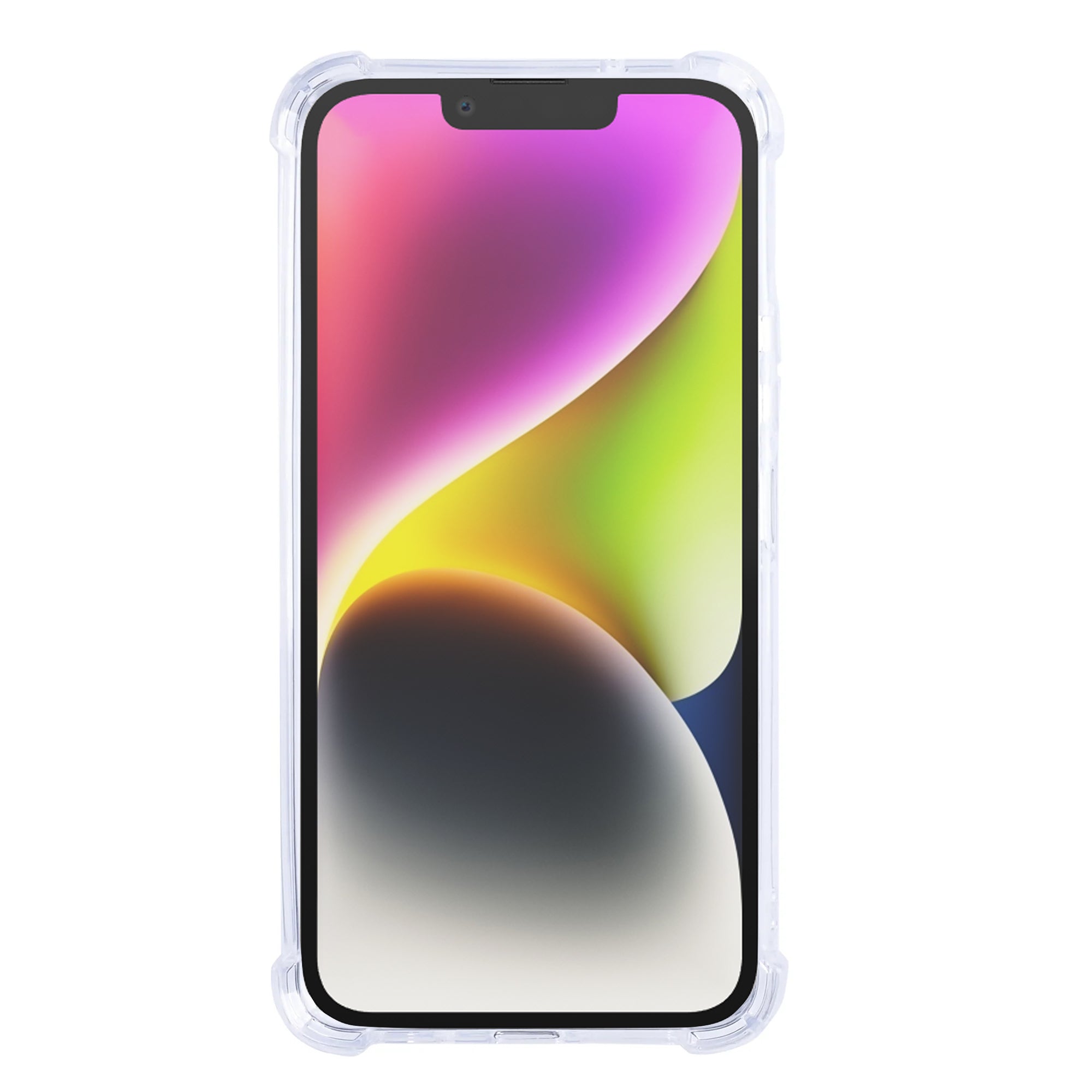 Rixus Anti-Burst Hülle für Apple iPhone 14 Plus Transparent – Bild 2