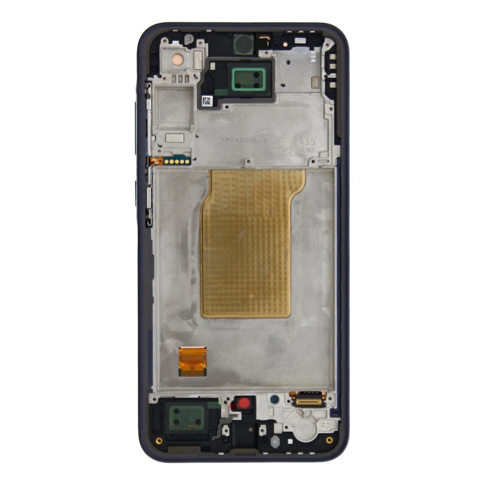Samsung Galaxy A35 A356B Original vormontiert Display mit Rahmen Navy – Bild 3