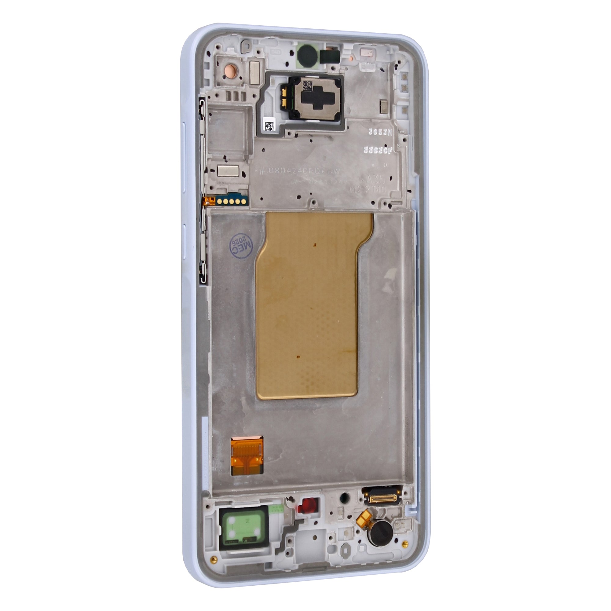 Samsung Galaxy A35 A356B Original vormontiert Display mit Rahmen Iceblue – Bild 4