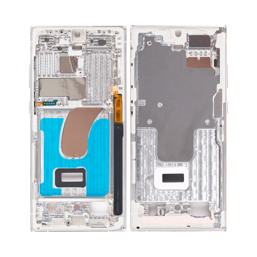 Samsung Galaxy S23 Ultra S918B Middle Rahmen Cream OEM – Bild 3