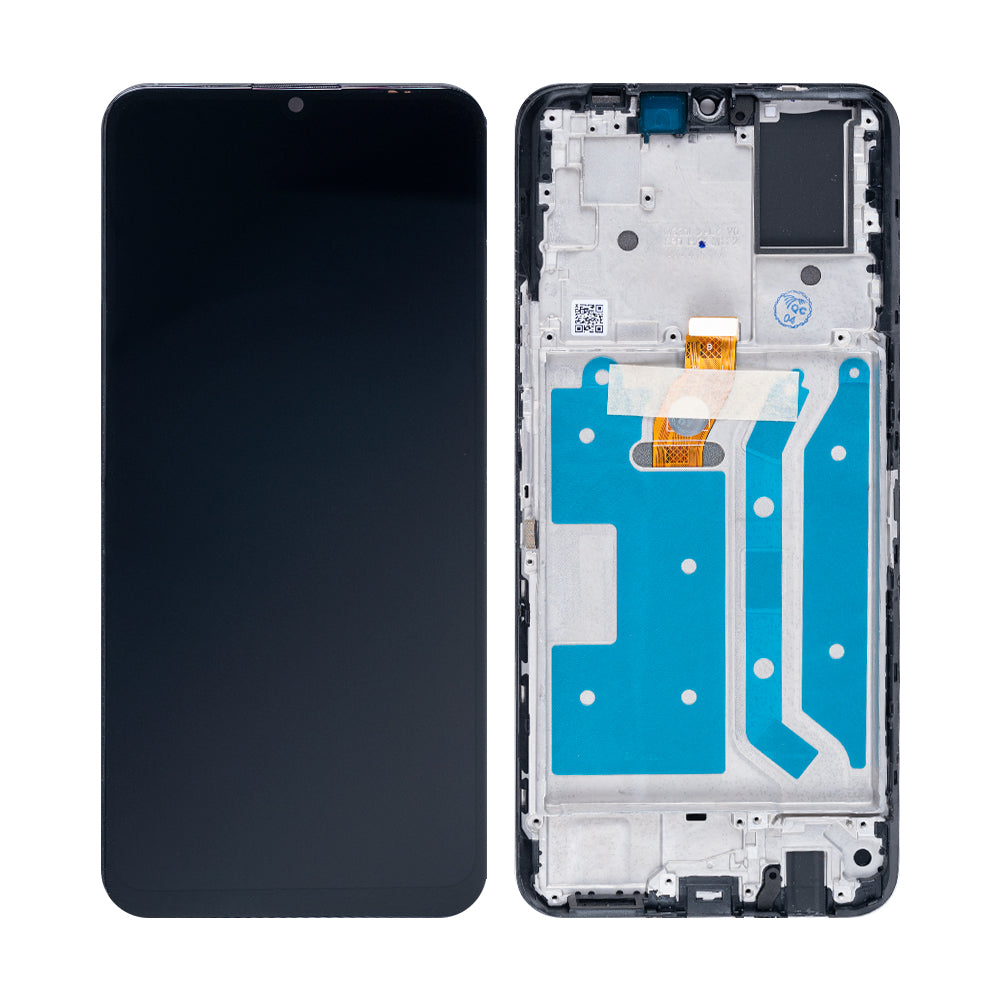 OEM Display für Honor X7 mit Rahmen Schwarz – Bild 4