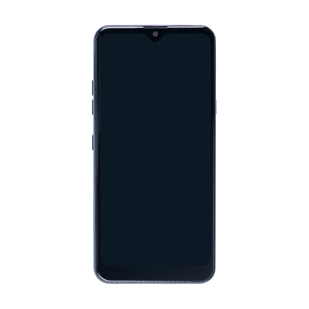 OEM Display für LG Q60 mit Rahmen Schwarz – Bild 2