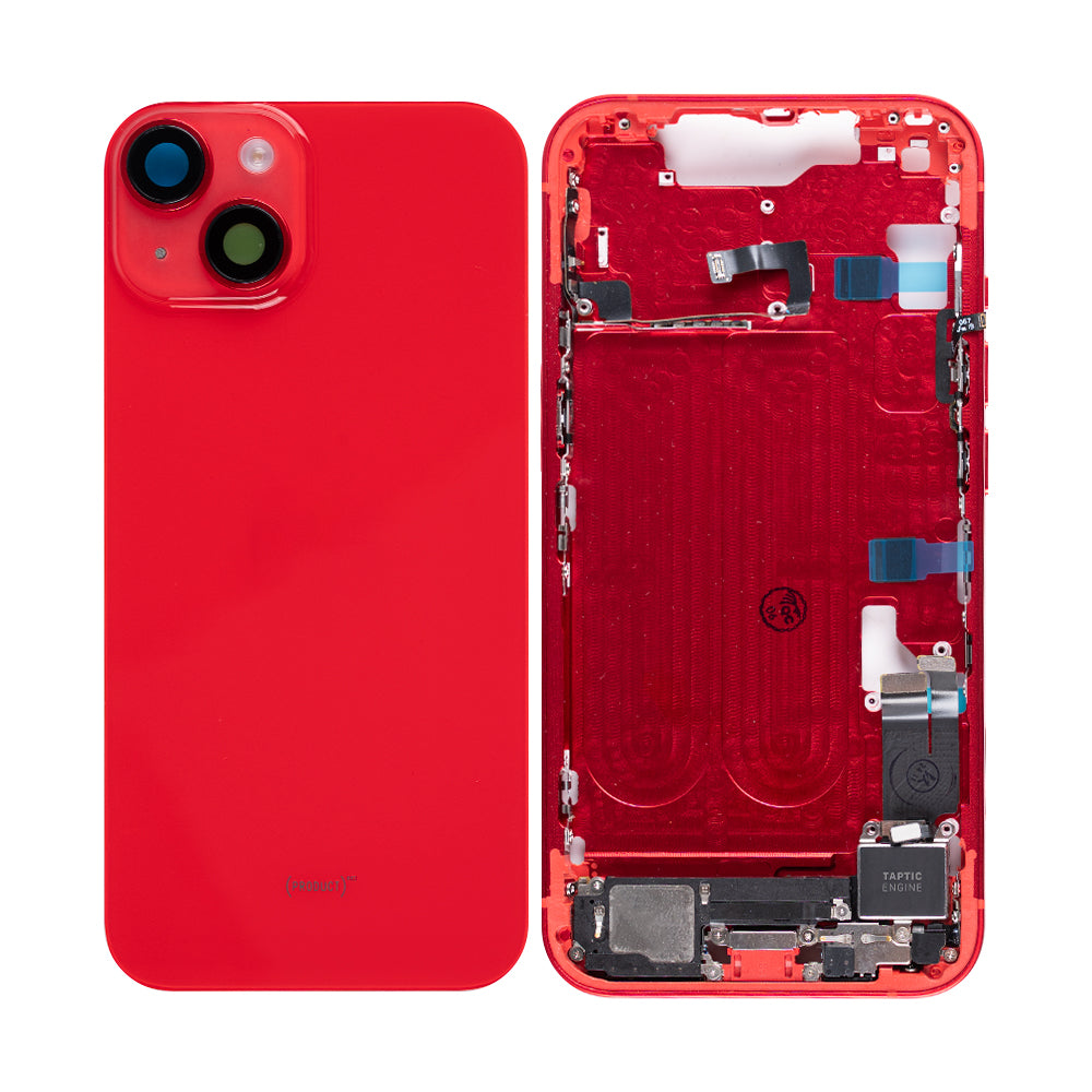 Für Apple iPhone 14 Gehäuse mit Kleinteilen Red OEM