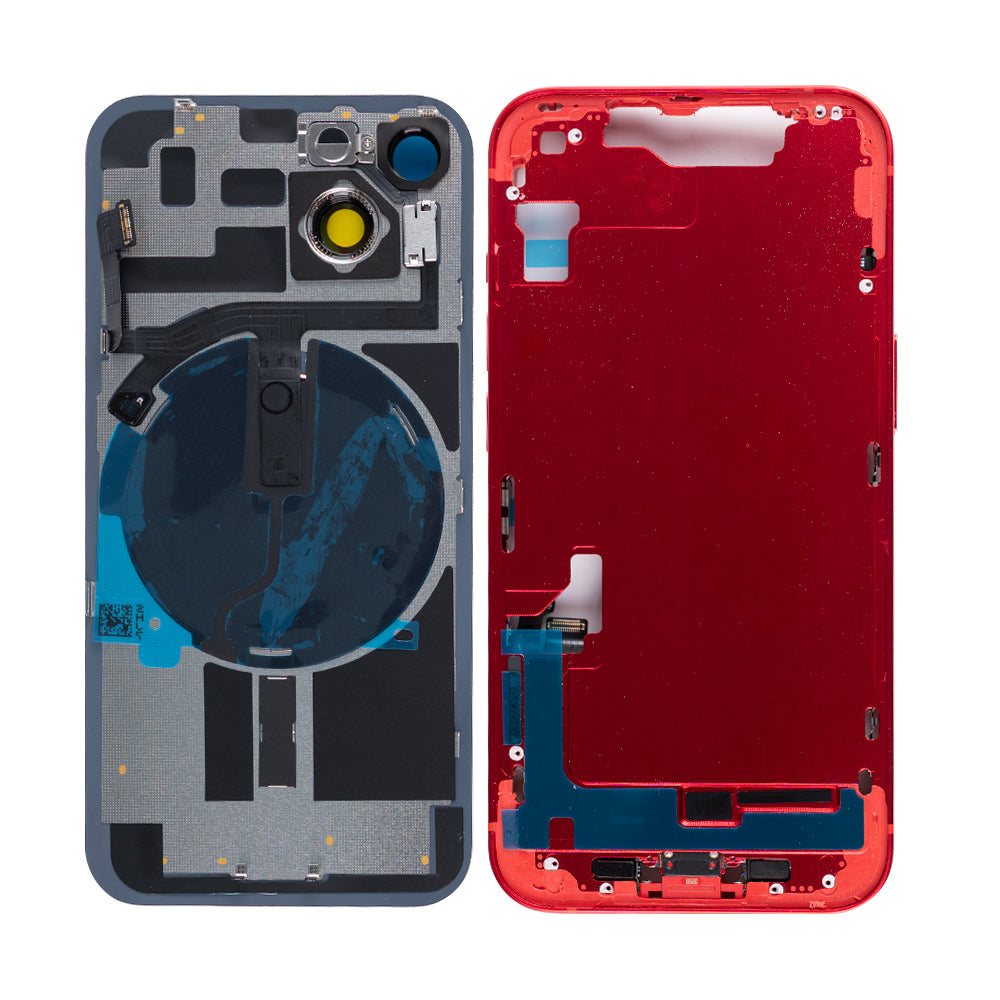 Für Apple iPhone 14 Gehäuse mit Kleinteilen Red OEM – Bild 2