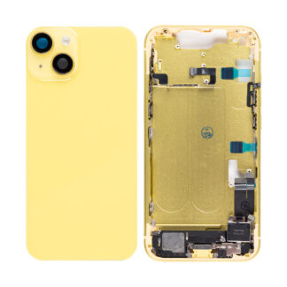 Für Apple iPhone 14 Gehäuse mit Kleinteilen Yellow OEM