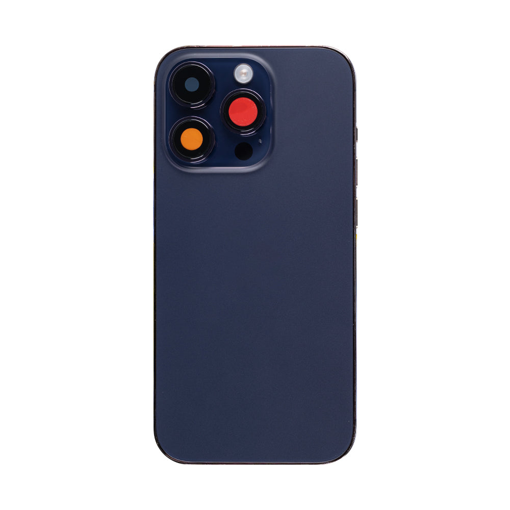 Für Apple iPhone 14 Pro Gehäuse mit Kleinteilen Deep Purple OEM