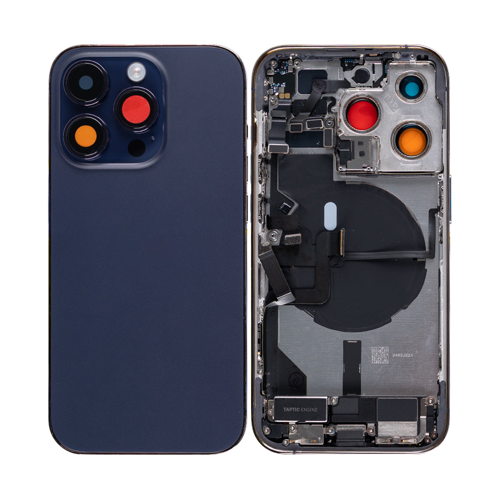 Für Apple iPhone 14 Pro Gehäuse mit Kleinteilen Deep Purple OEM – Bild 3
