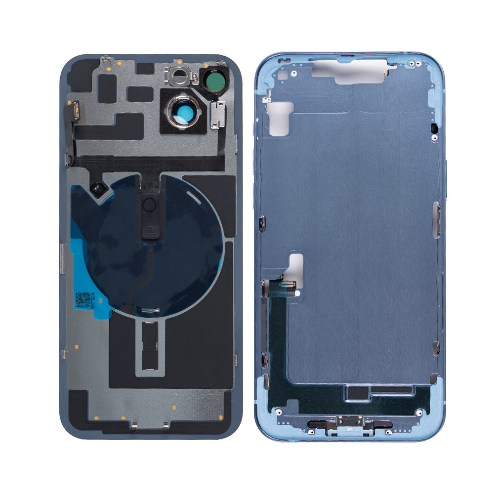 Für Apple iPhone 14 Plus Gehäuse mit Kleinteilen Blue OEM – Bild 2