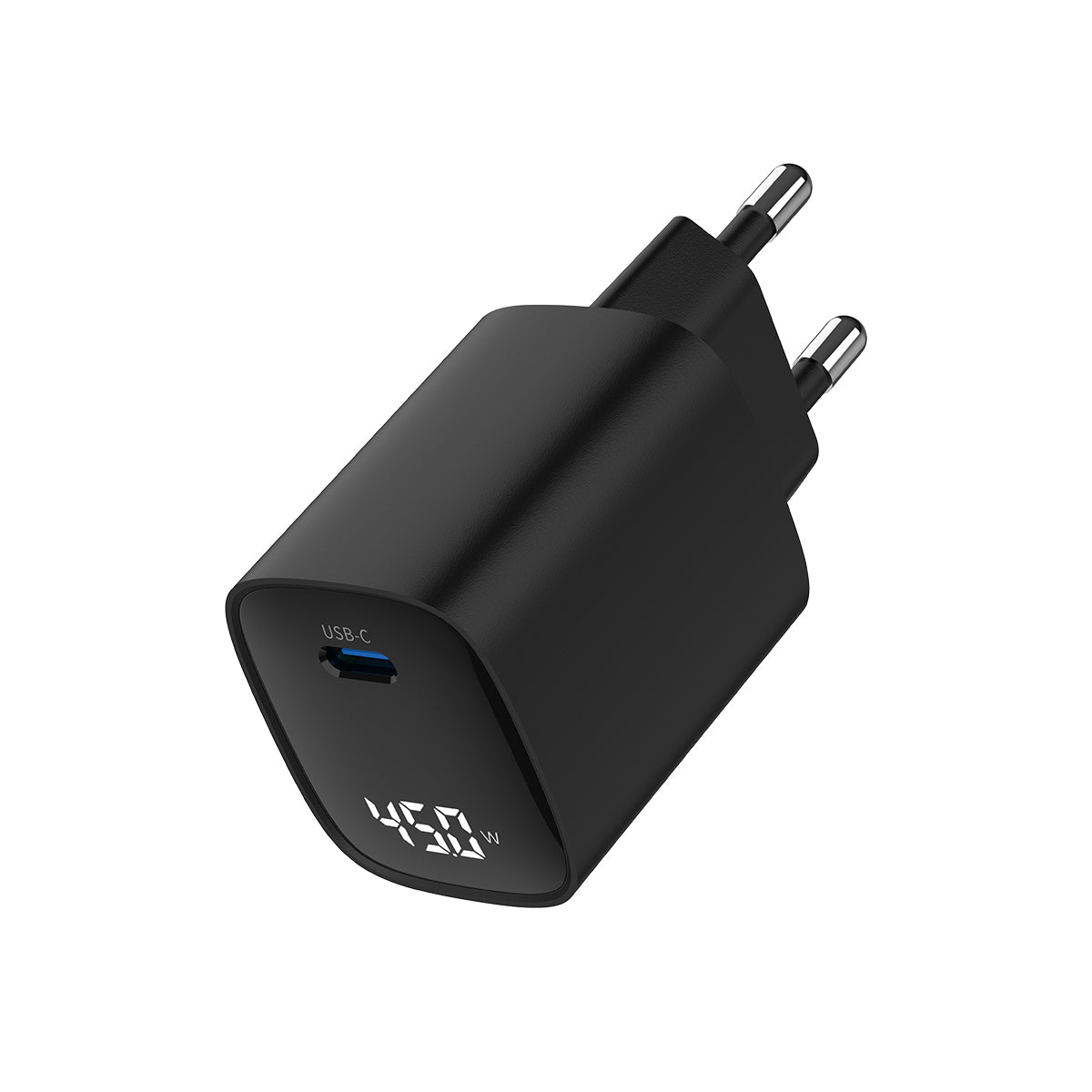 Rixus RXHC13 USB-C Netzteil mit Digital Display 45W Black – Bild 3