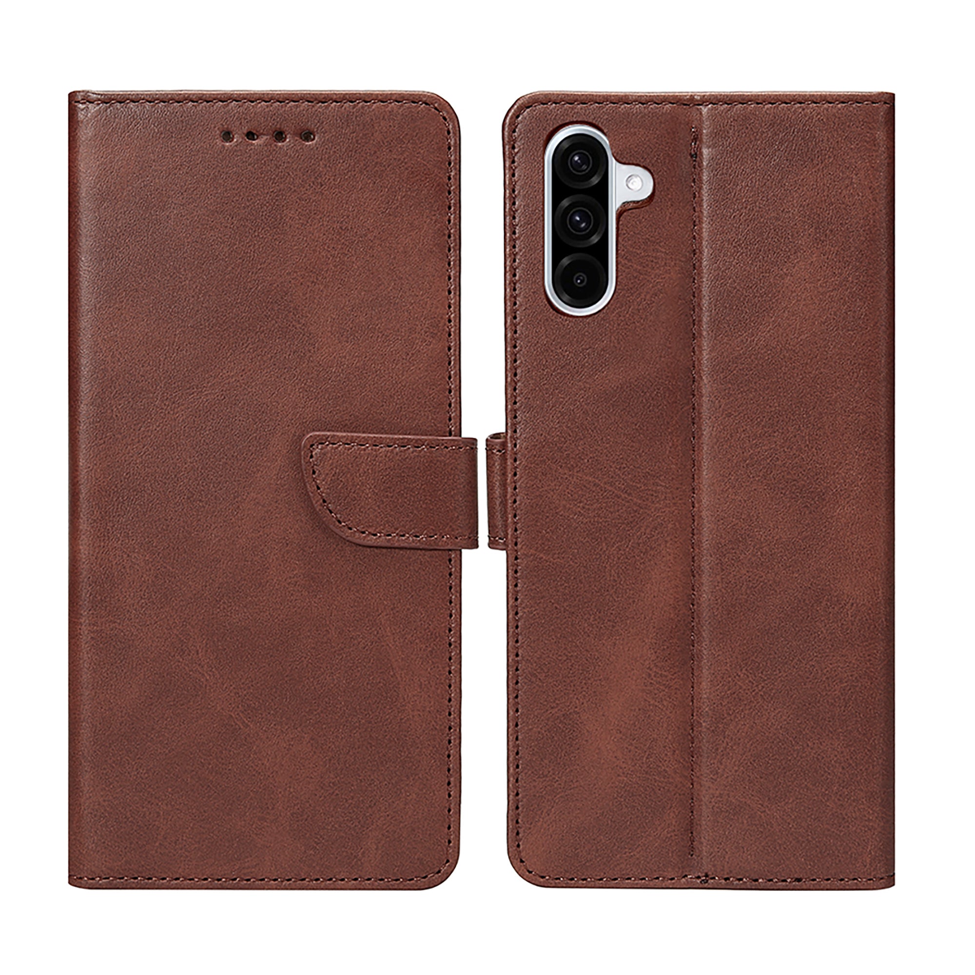 Rixus Buchhülle für Samsung Galaxy A36, A37 Brown – Bild 3