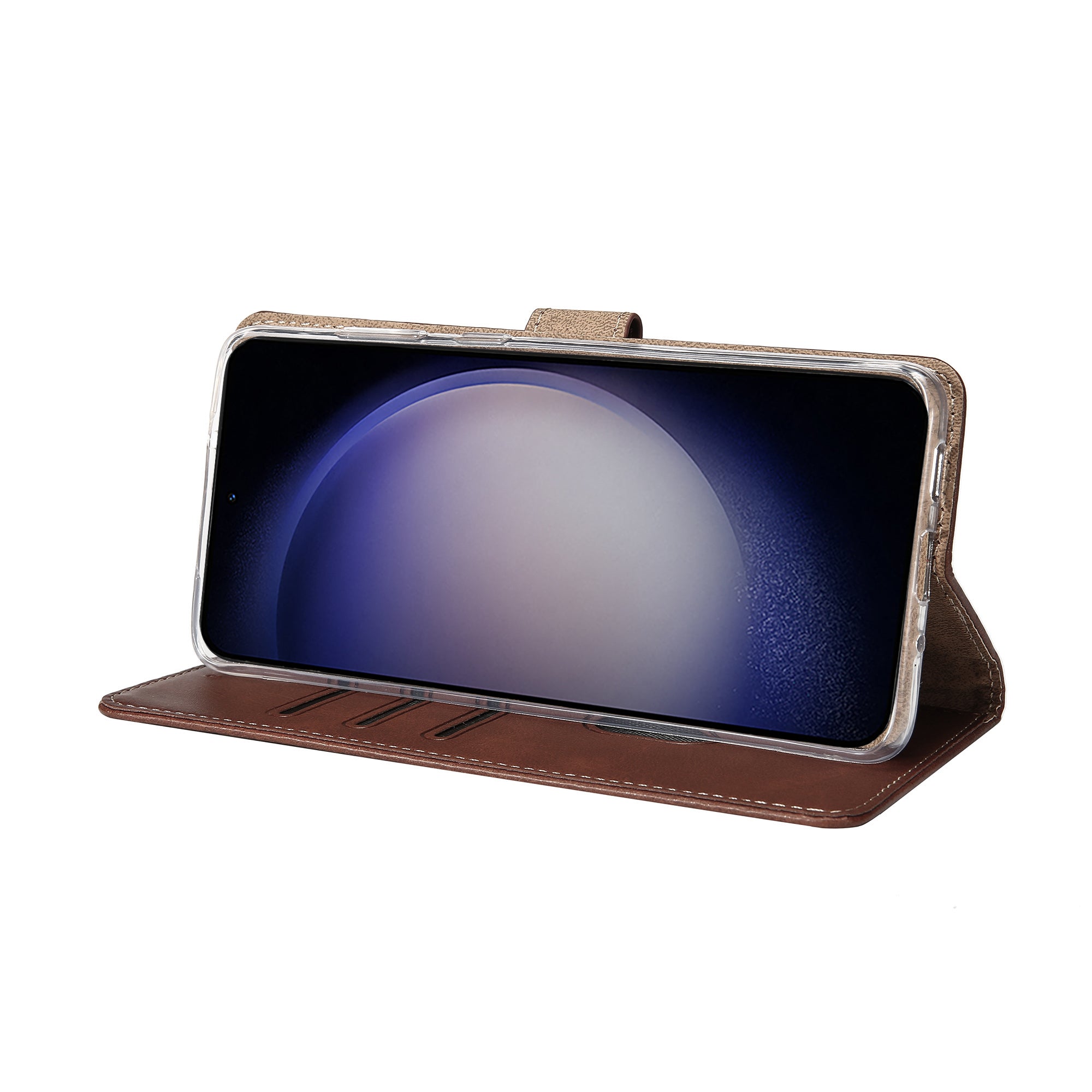 Rixus Buchhülle für Samsung Galaxy A36, A37 Brown – Bild 6