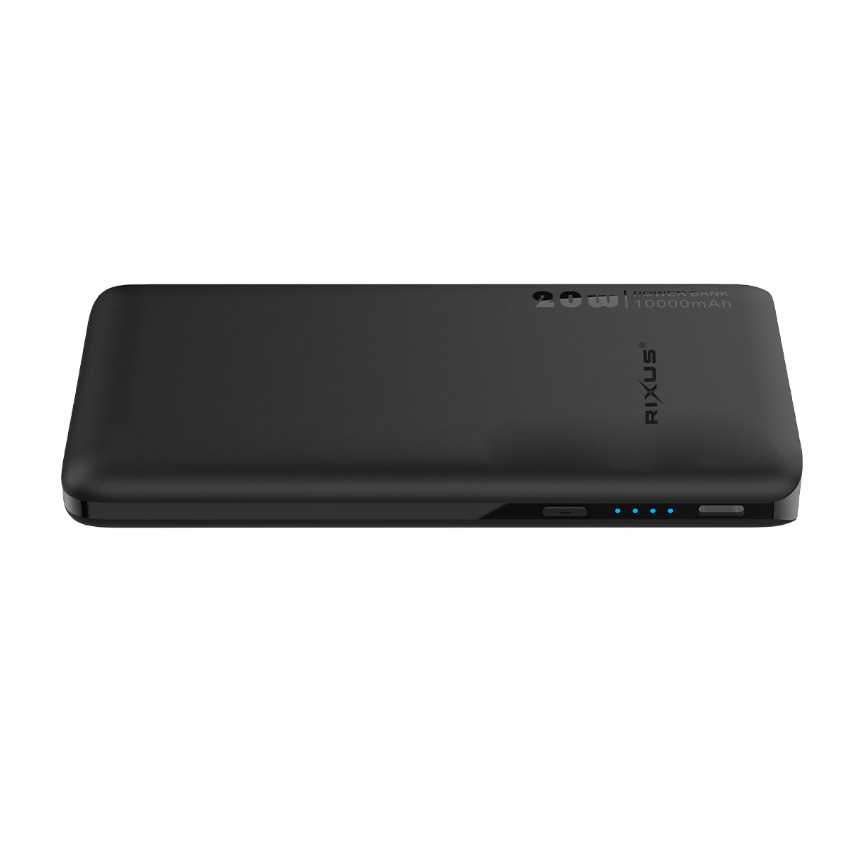 Rixus RXPB08 Powerbank mit Built-in USB-C Kabel 70cm 10000mAh 22.5W Black – Bild 4