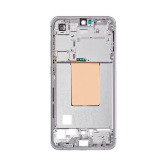 Samsung Galaxy S24 FE S721B Middle Rahmen Silver OEM