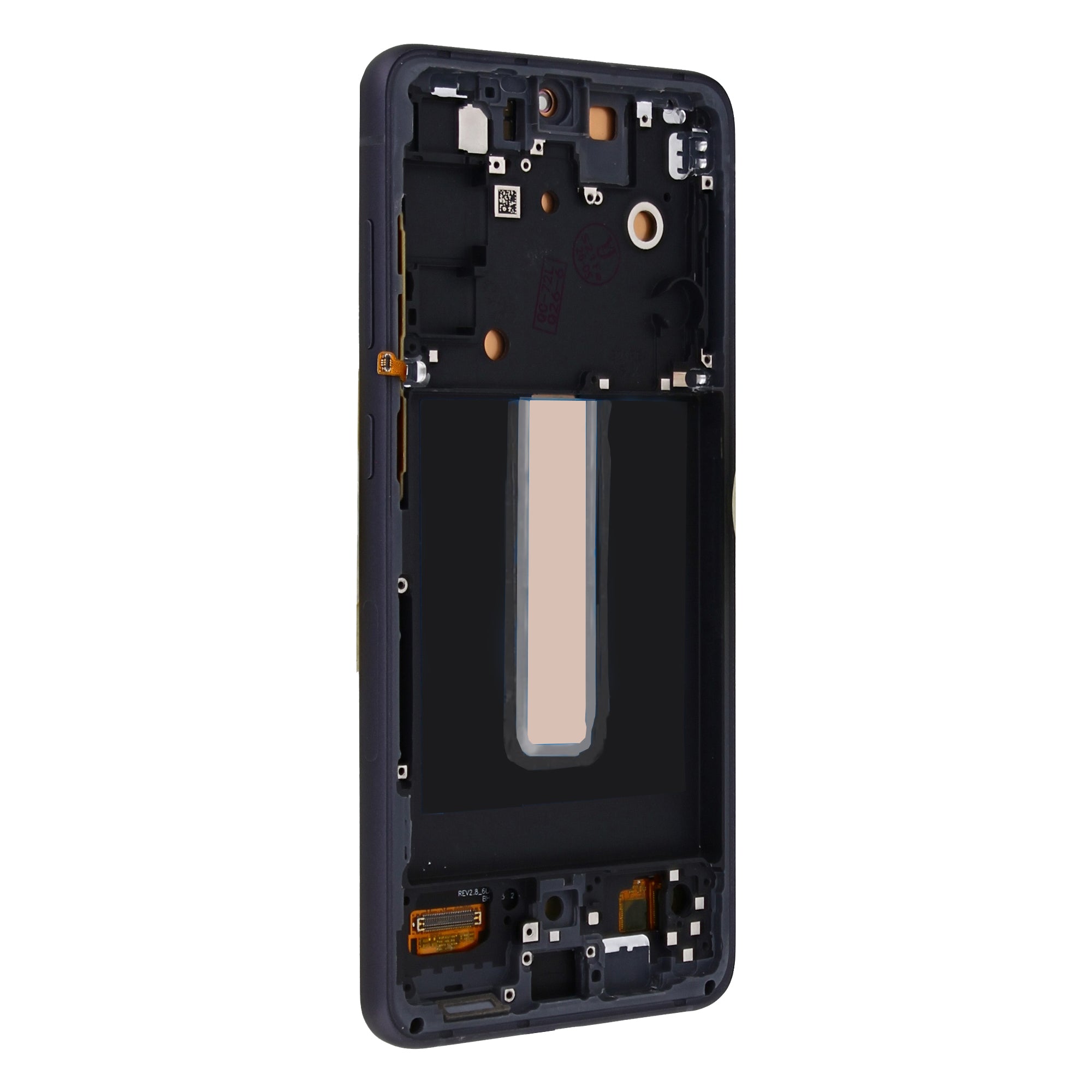 Samsung Galaxy S21 FE G990B Display und Touchscreen-Digitizer mit Rahmen Graphite Soft-OLED – Bild 3