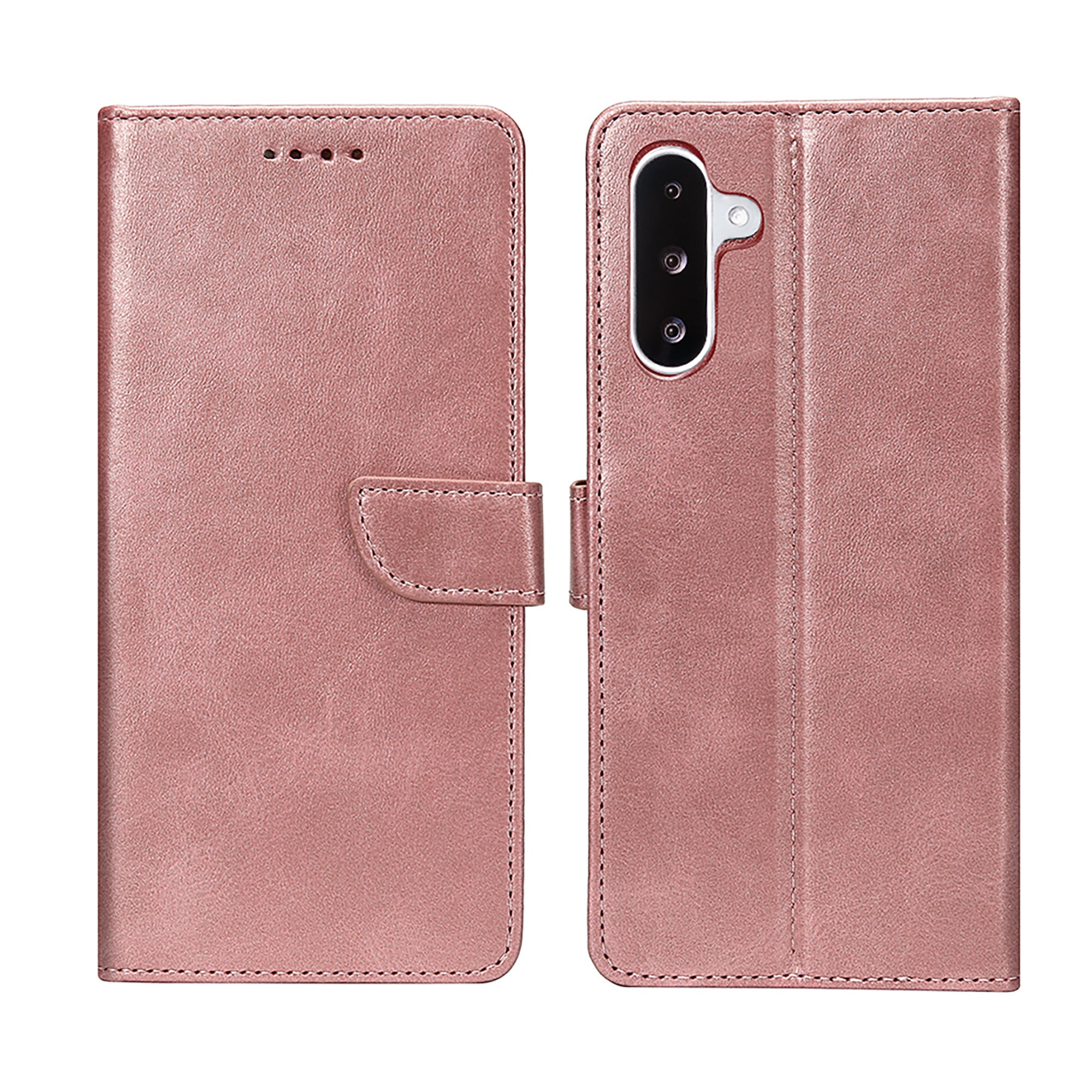 Rixus Buchhülle für Samsung Galaxy A26, A17, A18 Pink – Bild 3