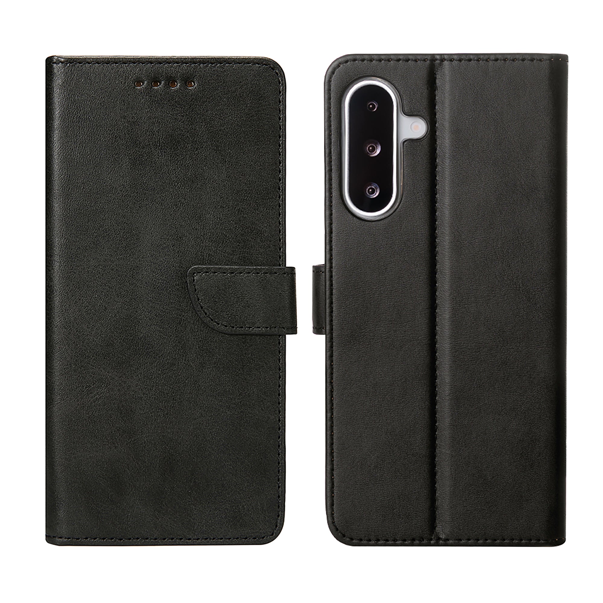 Rixus Buchhülle für Samsung Galaxy A26, A17, A18 Black – Bild 3