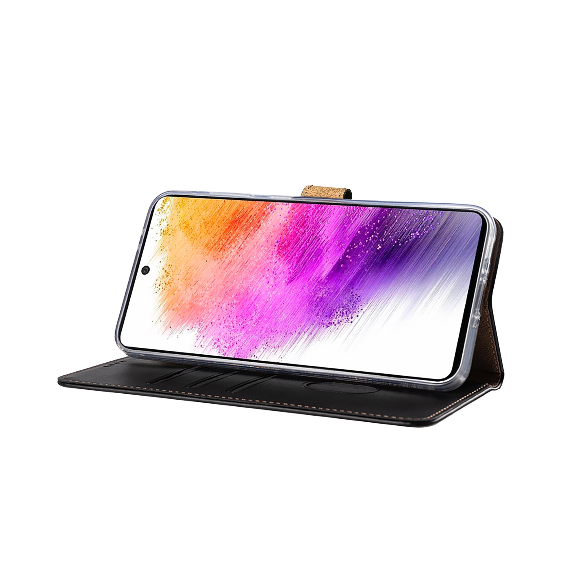 Rixus Buchhülle für Samsung Galaxy A56 Black – Bild 6