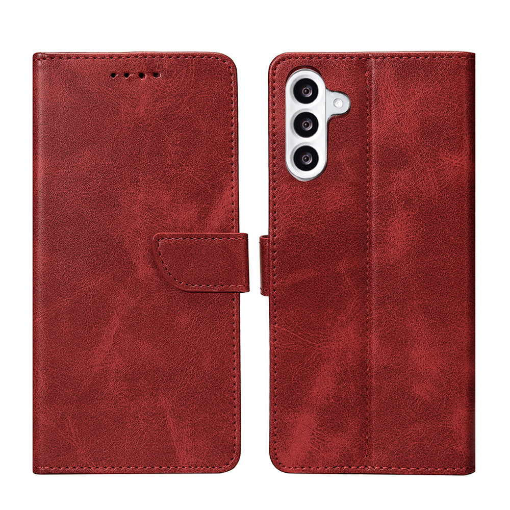 Rixus Buchhülle für Samsung Galaxy A56 Dark Red – Bild 3