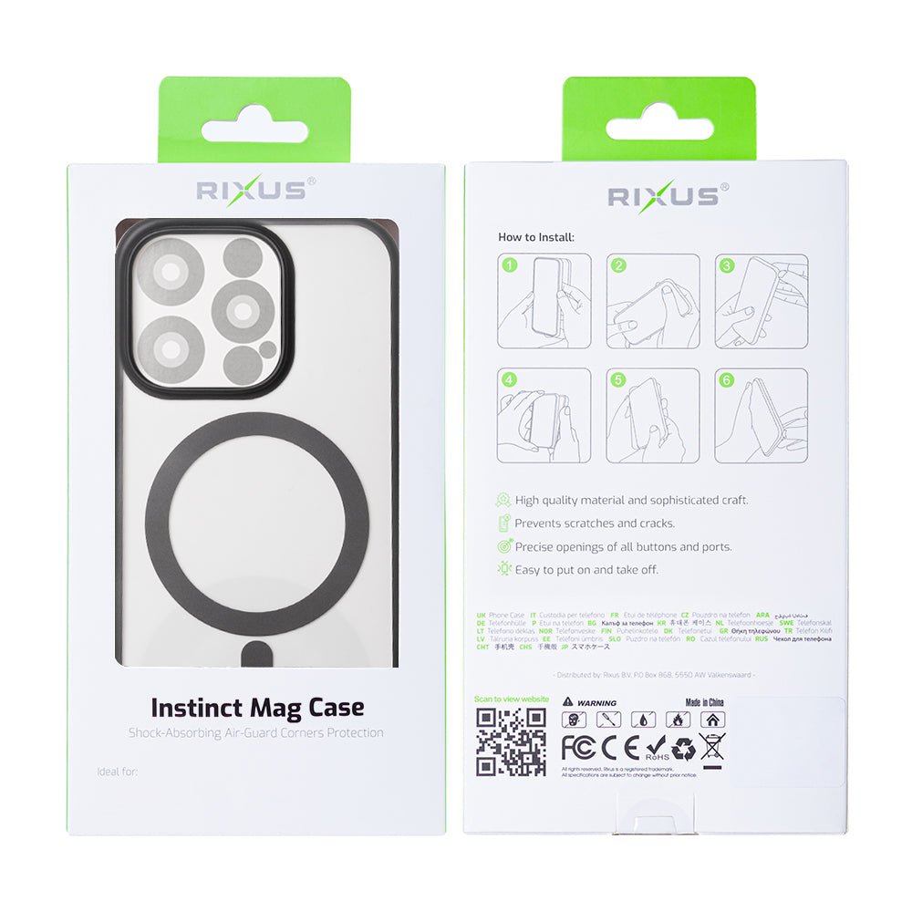 Rixus Instinct Mag Hülle für iPhone 15 16 17 Modell & Farbe – Bild 177