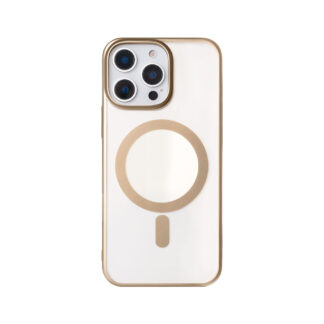 Rixus Instinct Mag Hülle für Apple iPhone 14 Pro Max Desert Titanium
