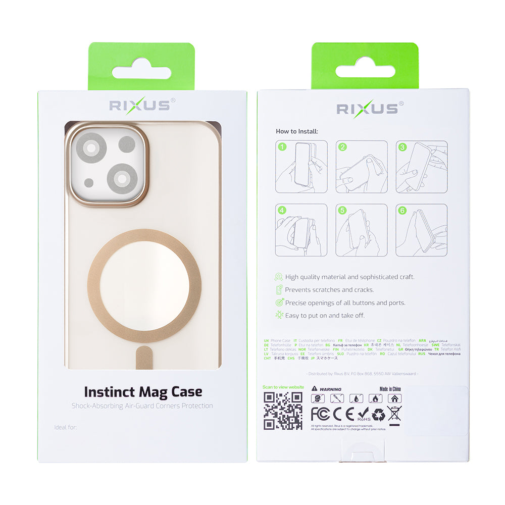 Rixus Instinct Mag Hülle für iPhone 15 16 17 Modell & Farbe – Bild 171