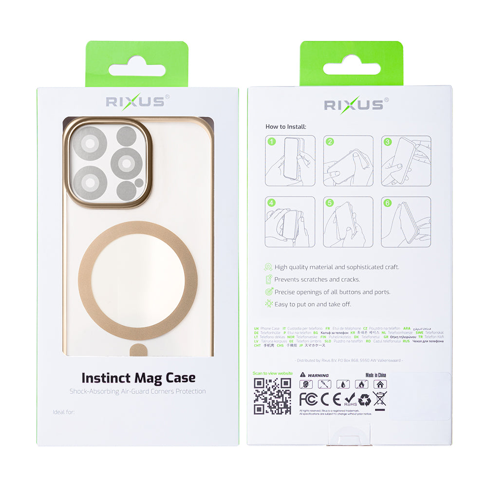 Rixus Instinct Mag Hülle für iPhone 15 16 17 Modell & Farbe – Bild 242