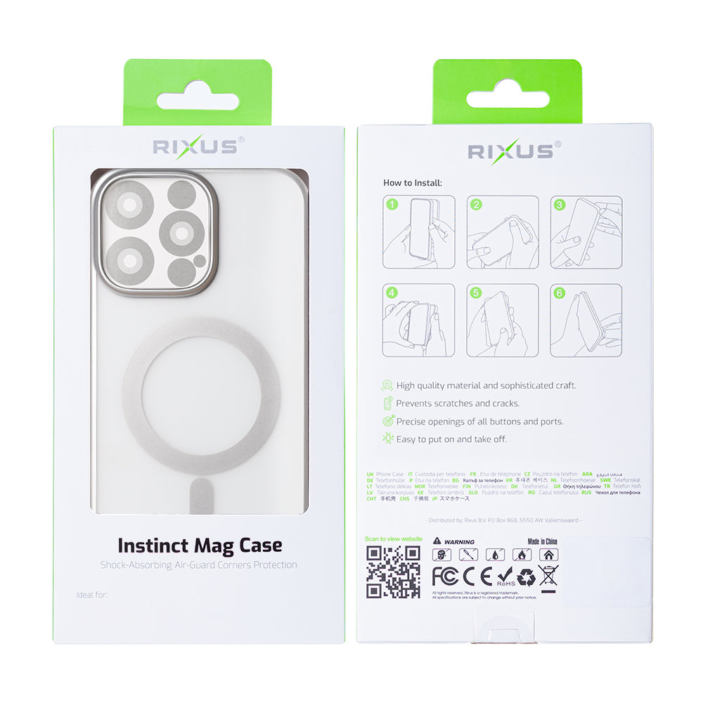 Rixus Instinct Mag Hülle für iPhone 15 16 17 Modell & Farbe – Bild 231